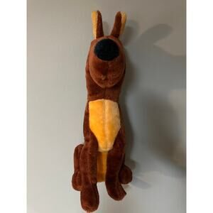 Vintage 24” Scooby Doo Like Moray Toy Plush Dog